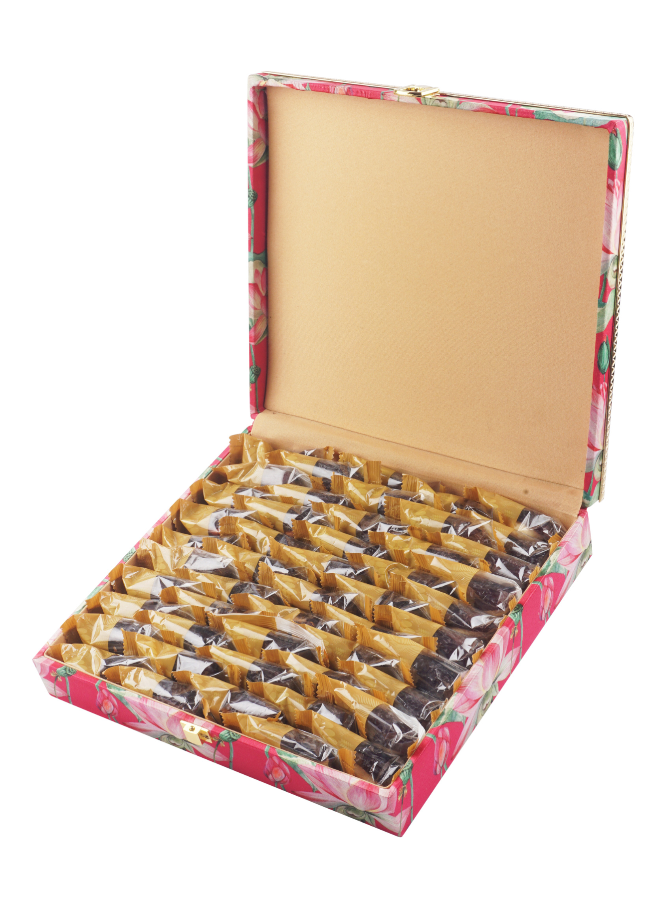 Safawi Dates with Blooming Lotus Box (50 Pcs)