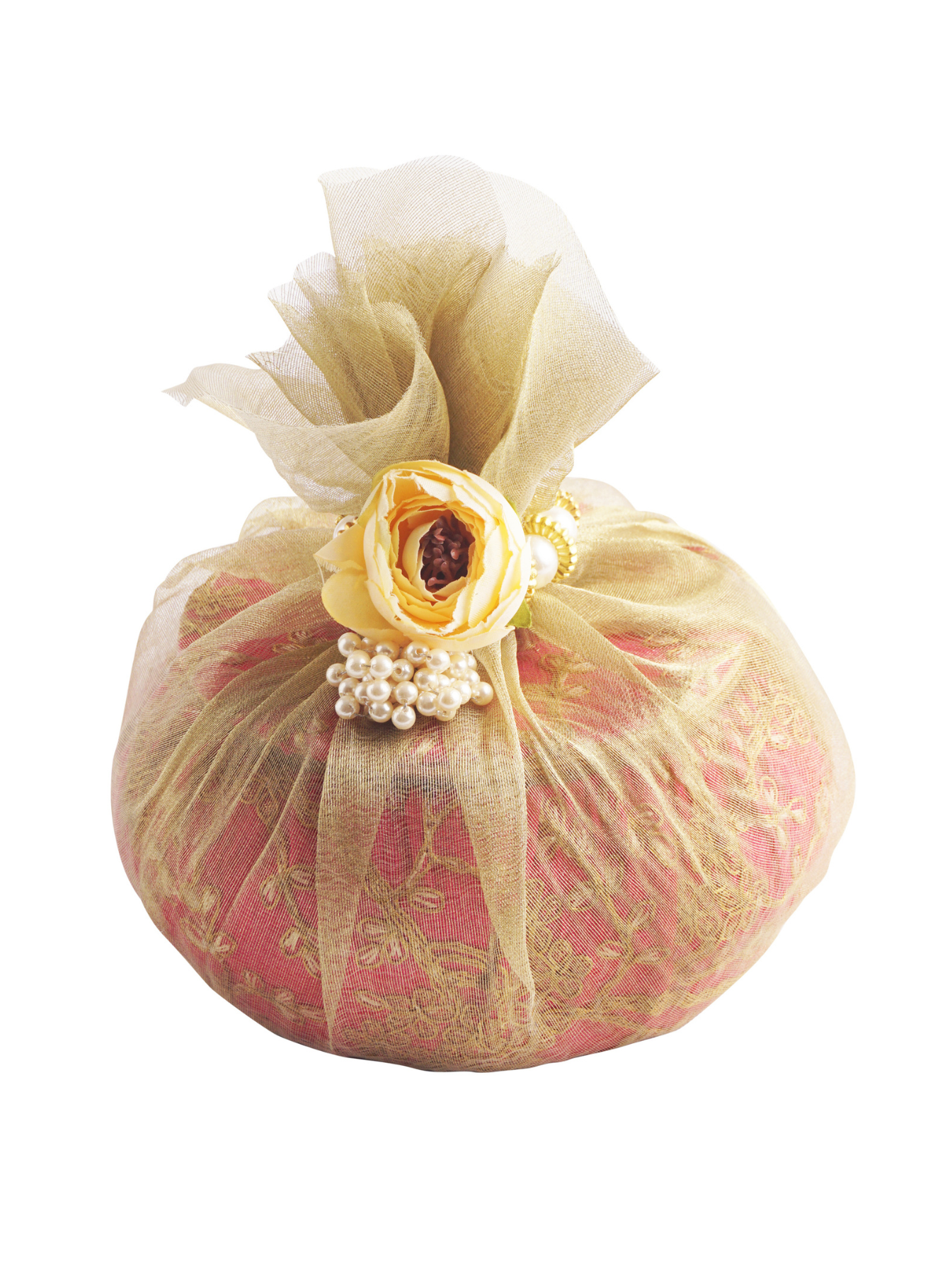 Safawi Dates with Adorned Matki with Tissue Wrap (16 Individually Wrapped Pcs)