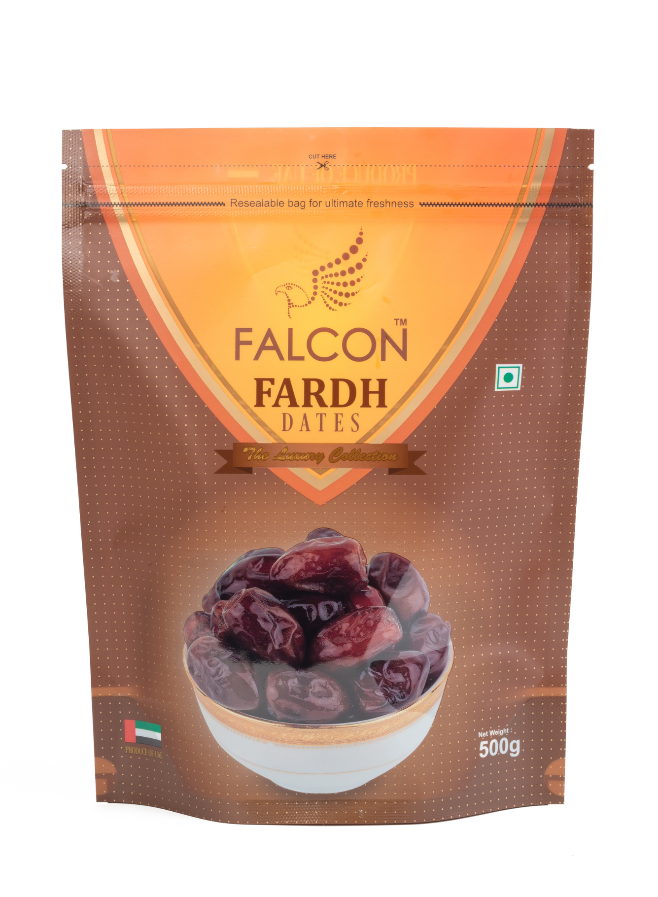 Falcon Fardh Dates Pouch- 500g