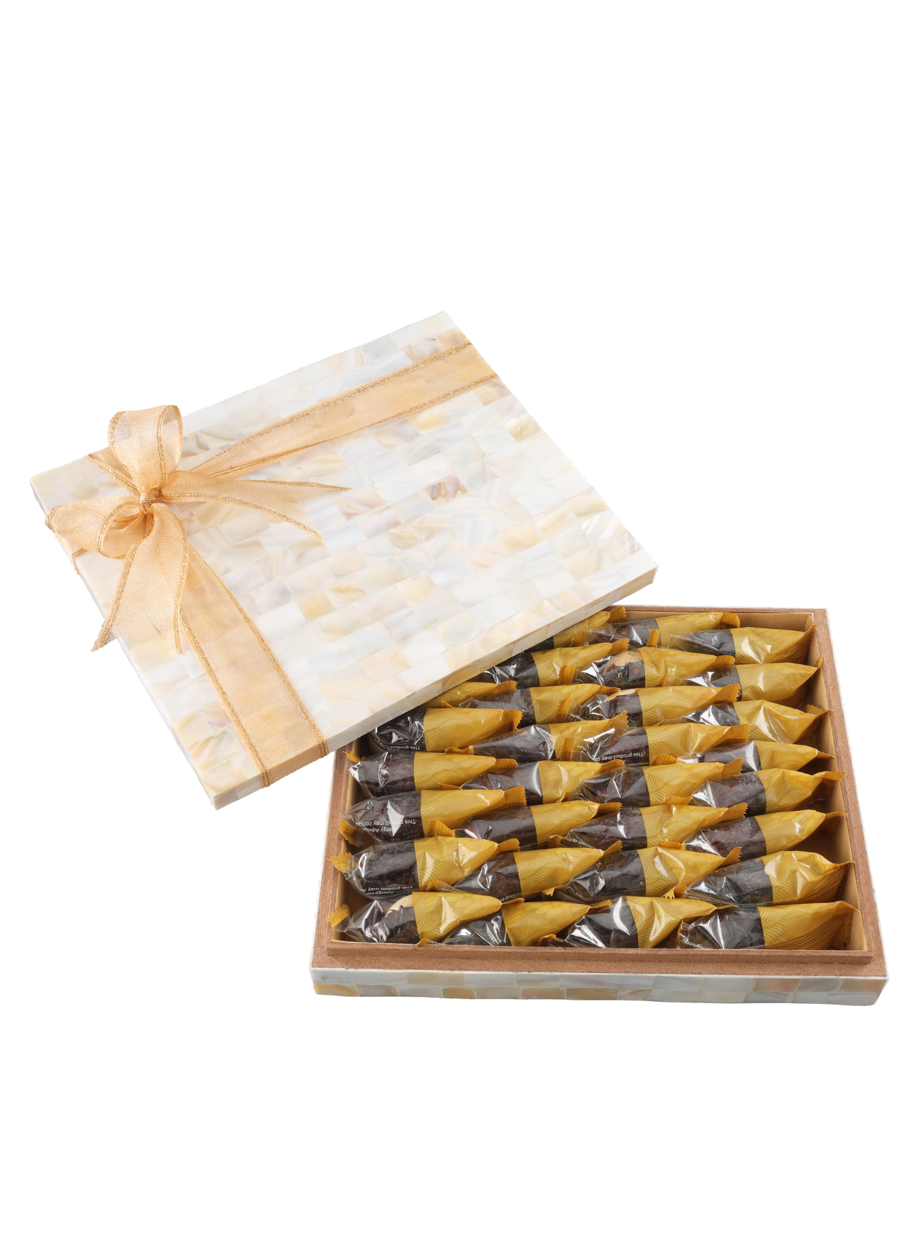 Safawi Dates with Mother of Pearl Box (32 Pcs - Multi-piece)