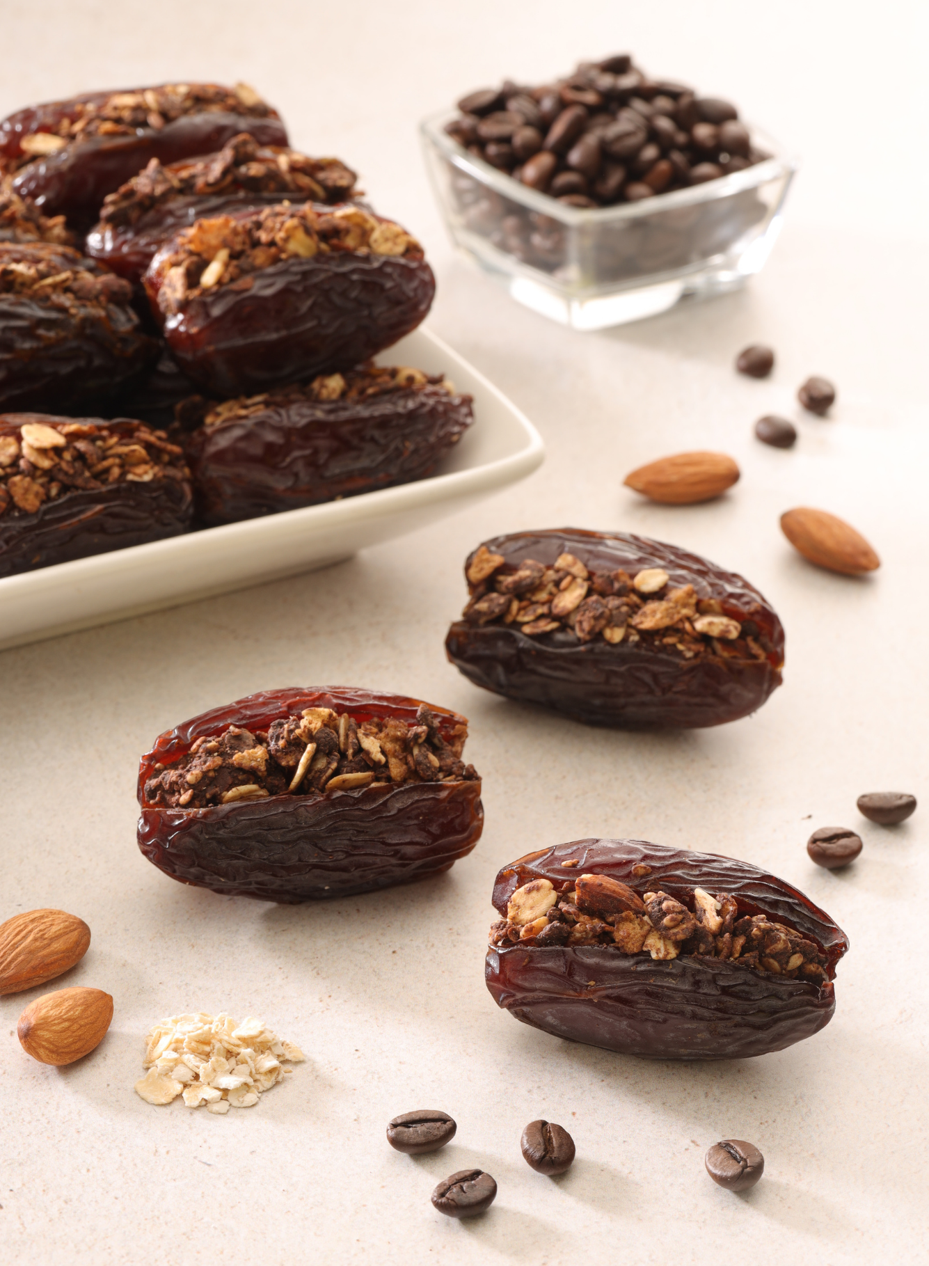 Medjoul Dates with Coffee Crunch
