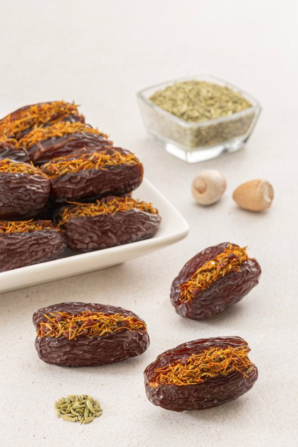 Medjoul Dates with Mukhwas